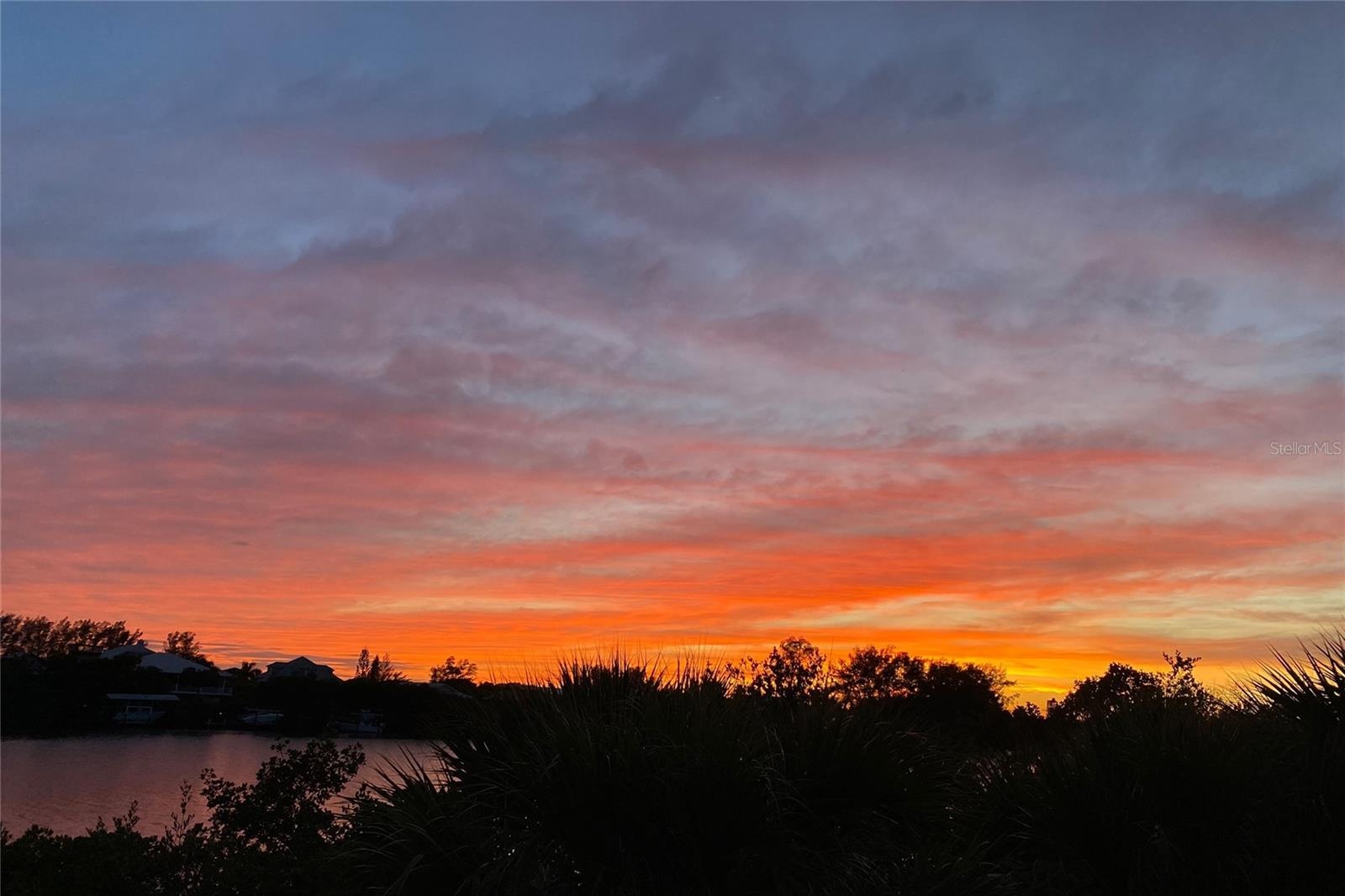 Sunset.