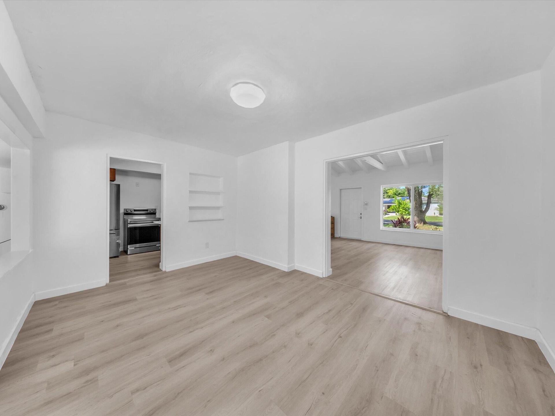 DINING ROOM WITH KITCHEN ENTRANCE