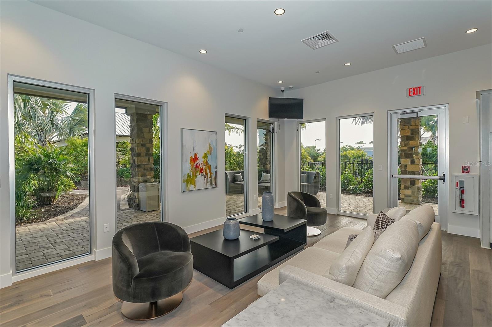 Clubhouse Seating area