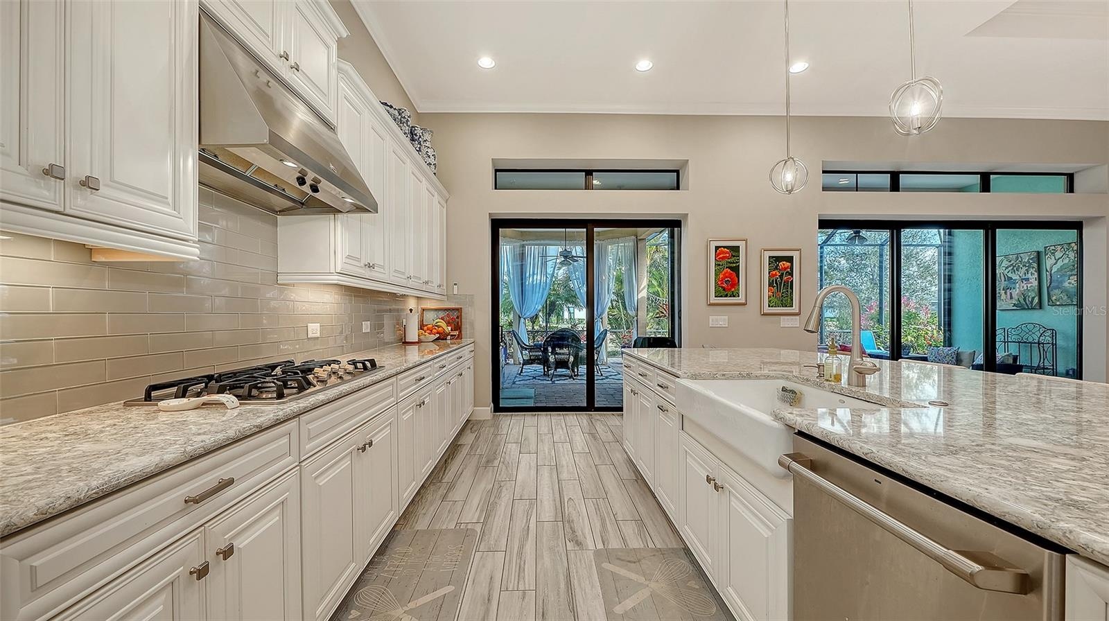Spacious Galley Kitchen