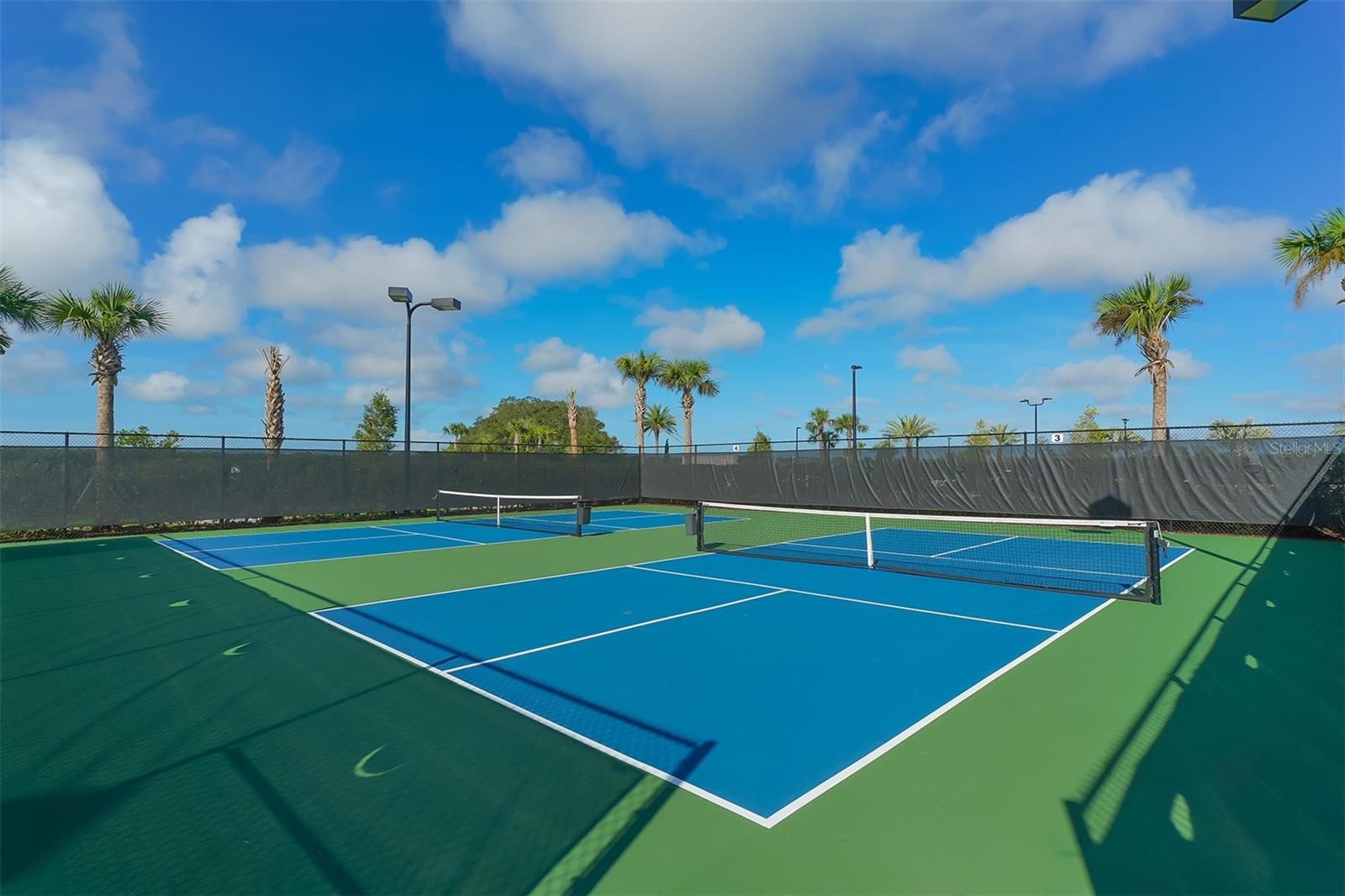 Pickleball courts