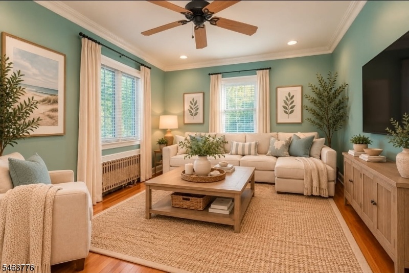 Living Room-Virtually Staged
