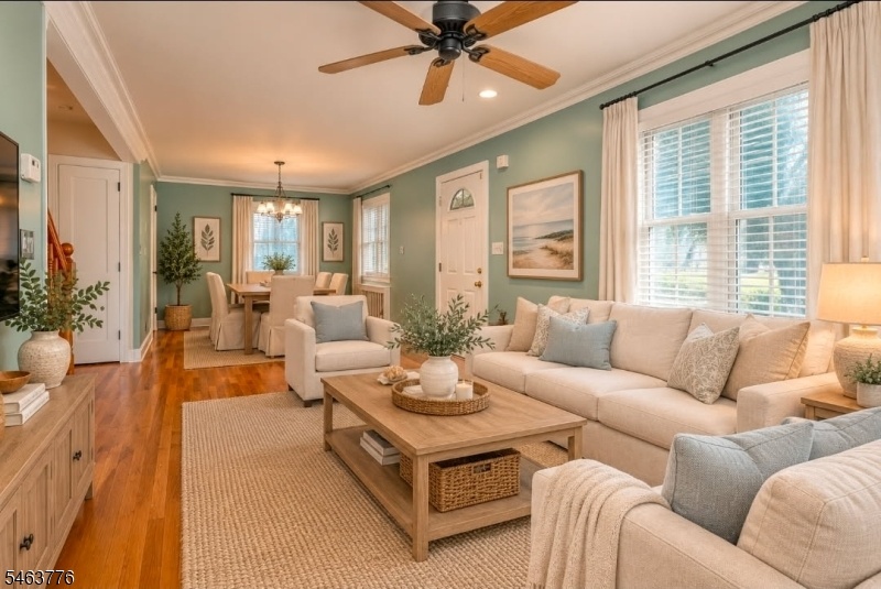 Dining/Living-Staged