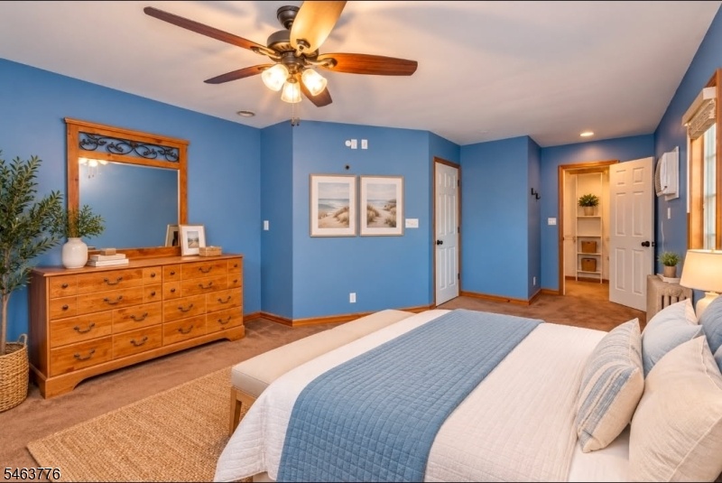 Primary Bed- Staged