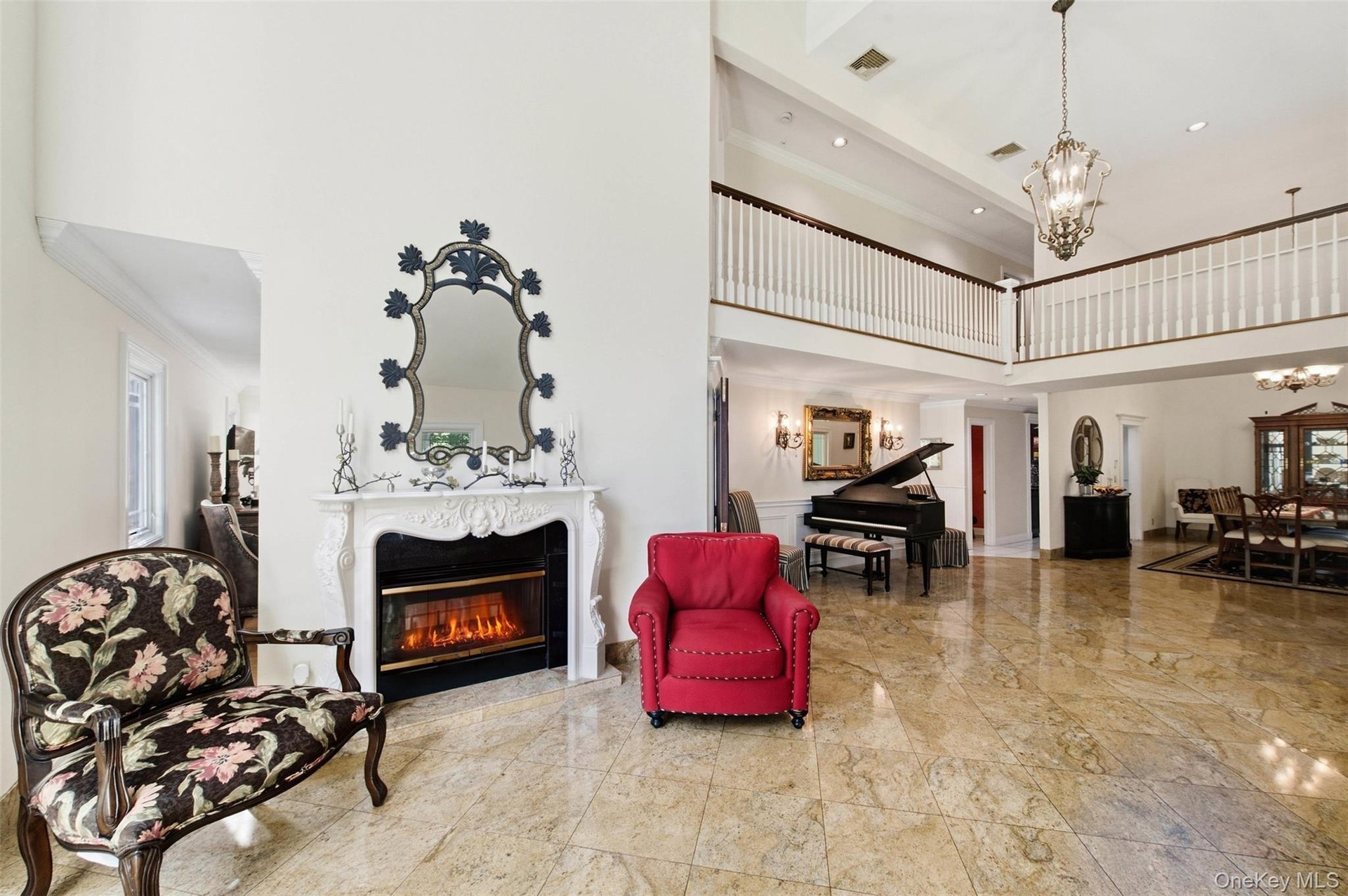 Dual fireplace