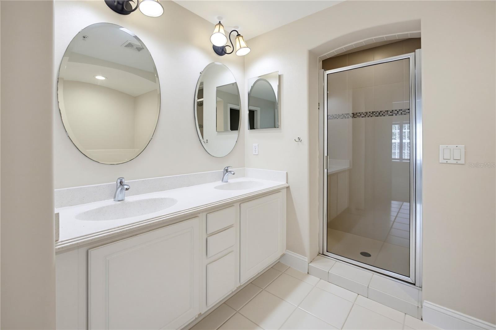 Master Bath Double Vanity