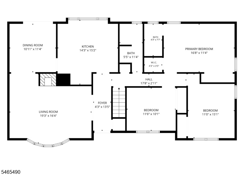 1st Floor Floorplan