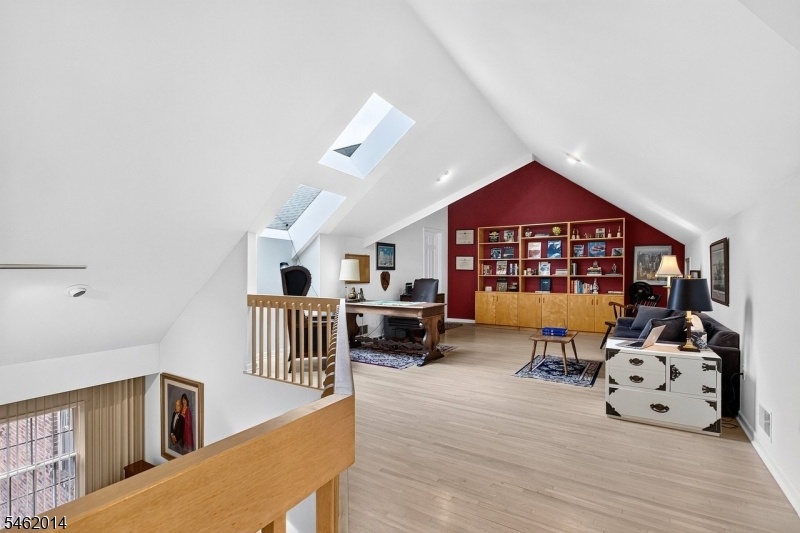 Second floor skylit loft