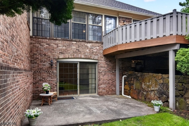 Lower level patio