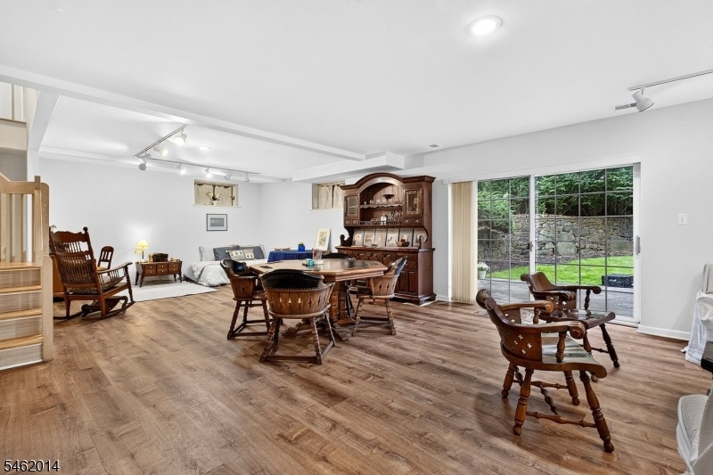 Lower level rec room