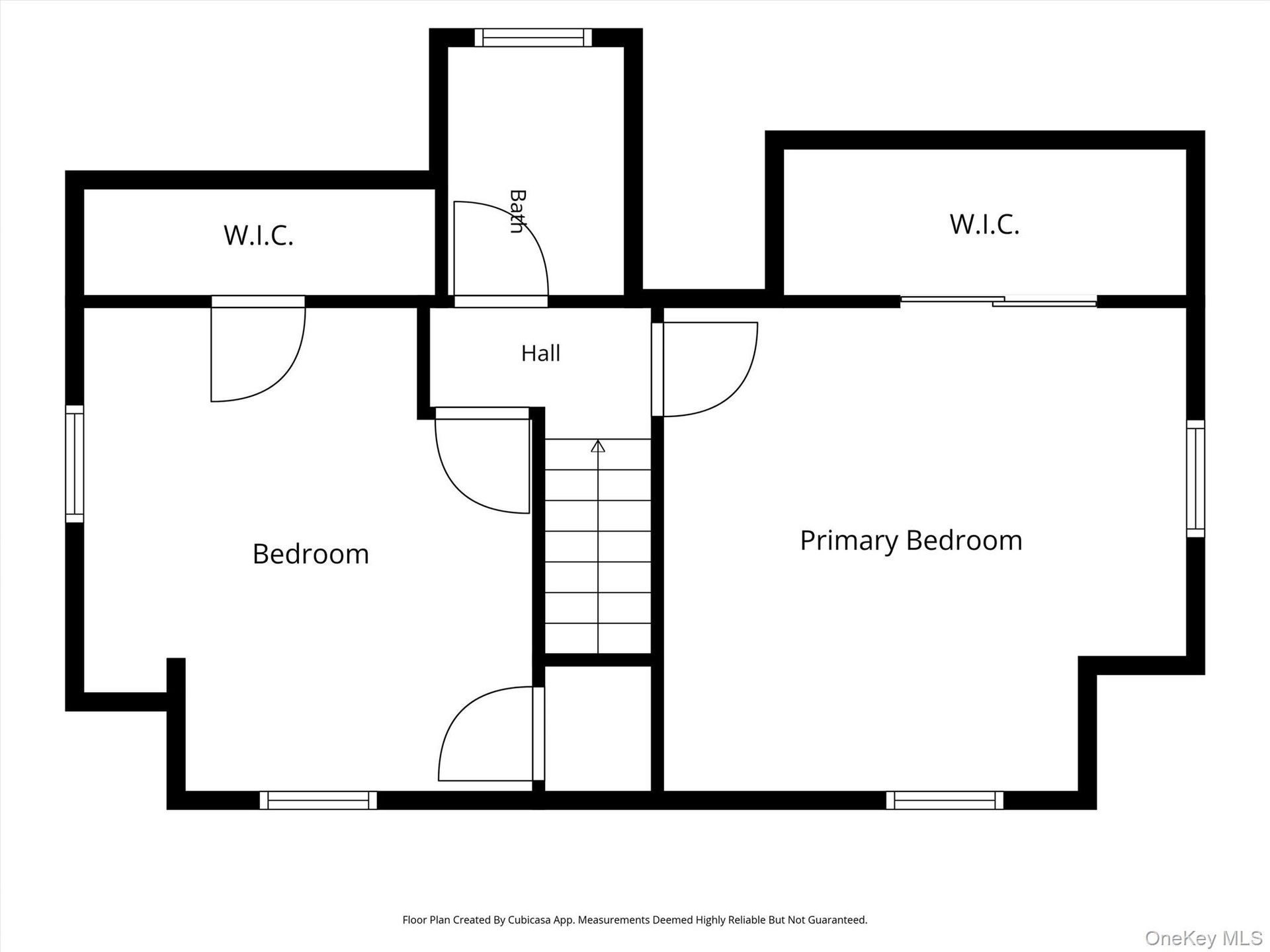 Top Floor: Floor plan