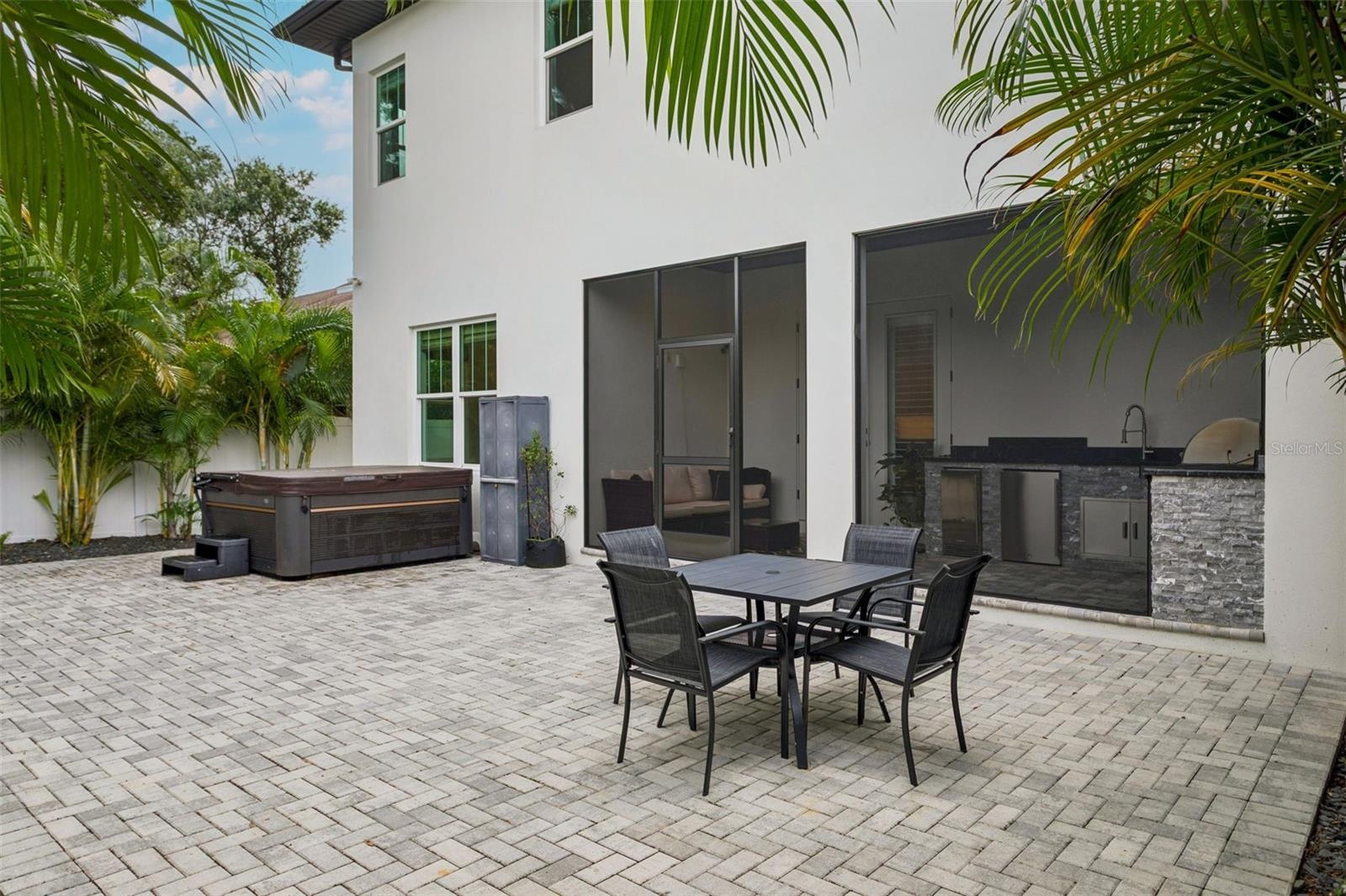back yard