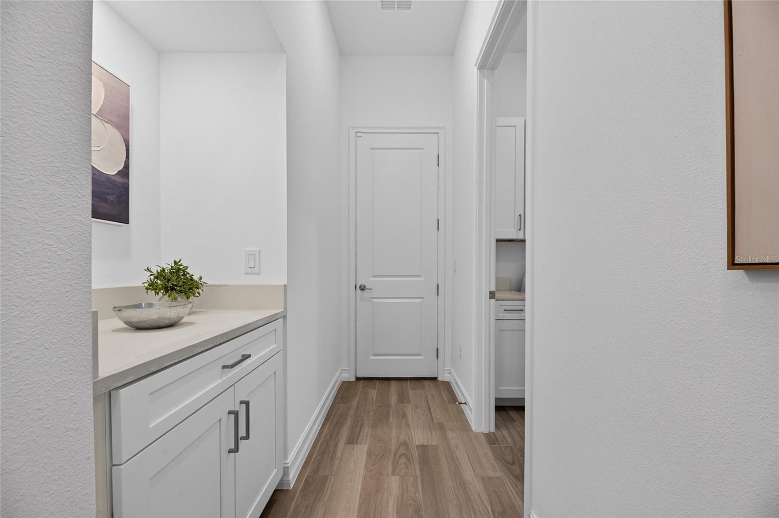 Hallway to Garage