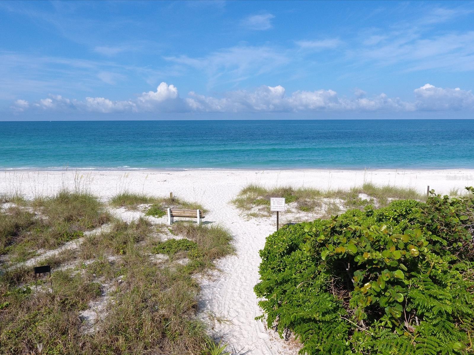 Quiet walkways of Bradenton Beach