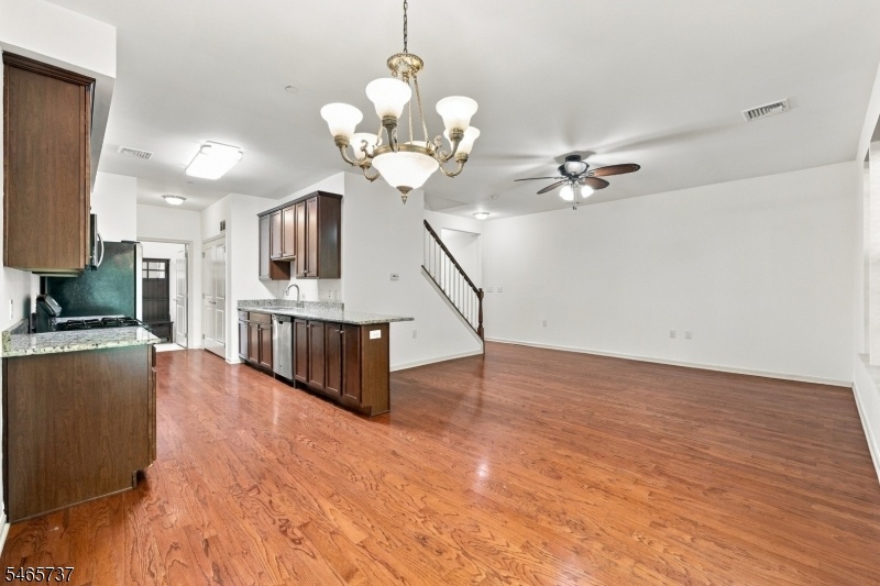 Open Kitchen Dining Area