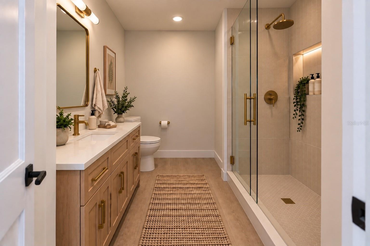 Garage Studio Bathroom - AI Reno