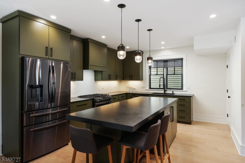 Kitchen with Quartz Island