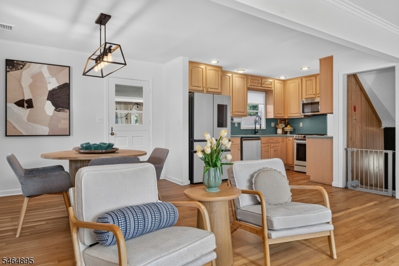 Dining Room & Kitchen View