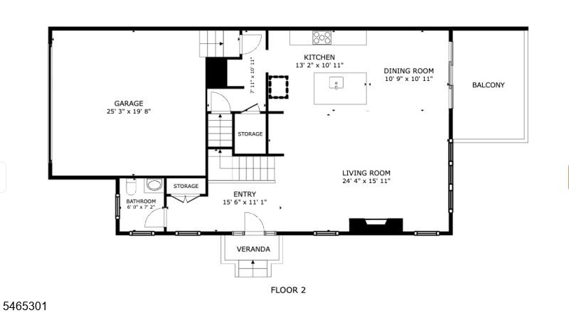 1st Floor - Floor Plan