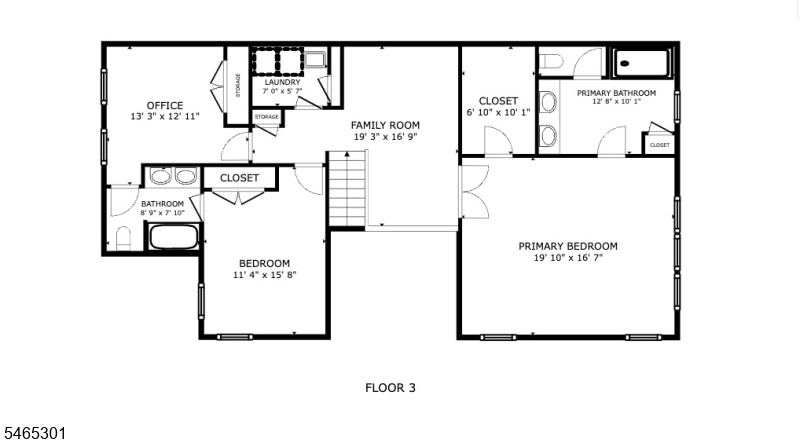 2nd Floor - Floor plan