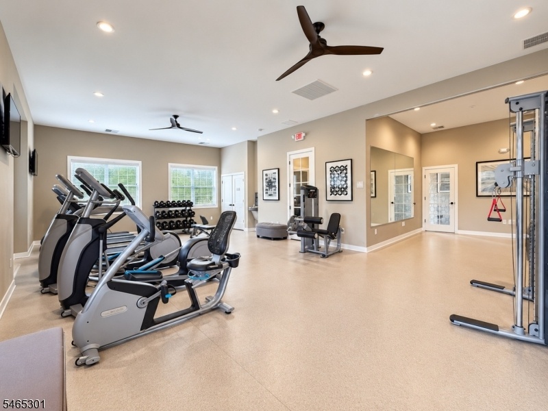 Clubhouse gym