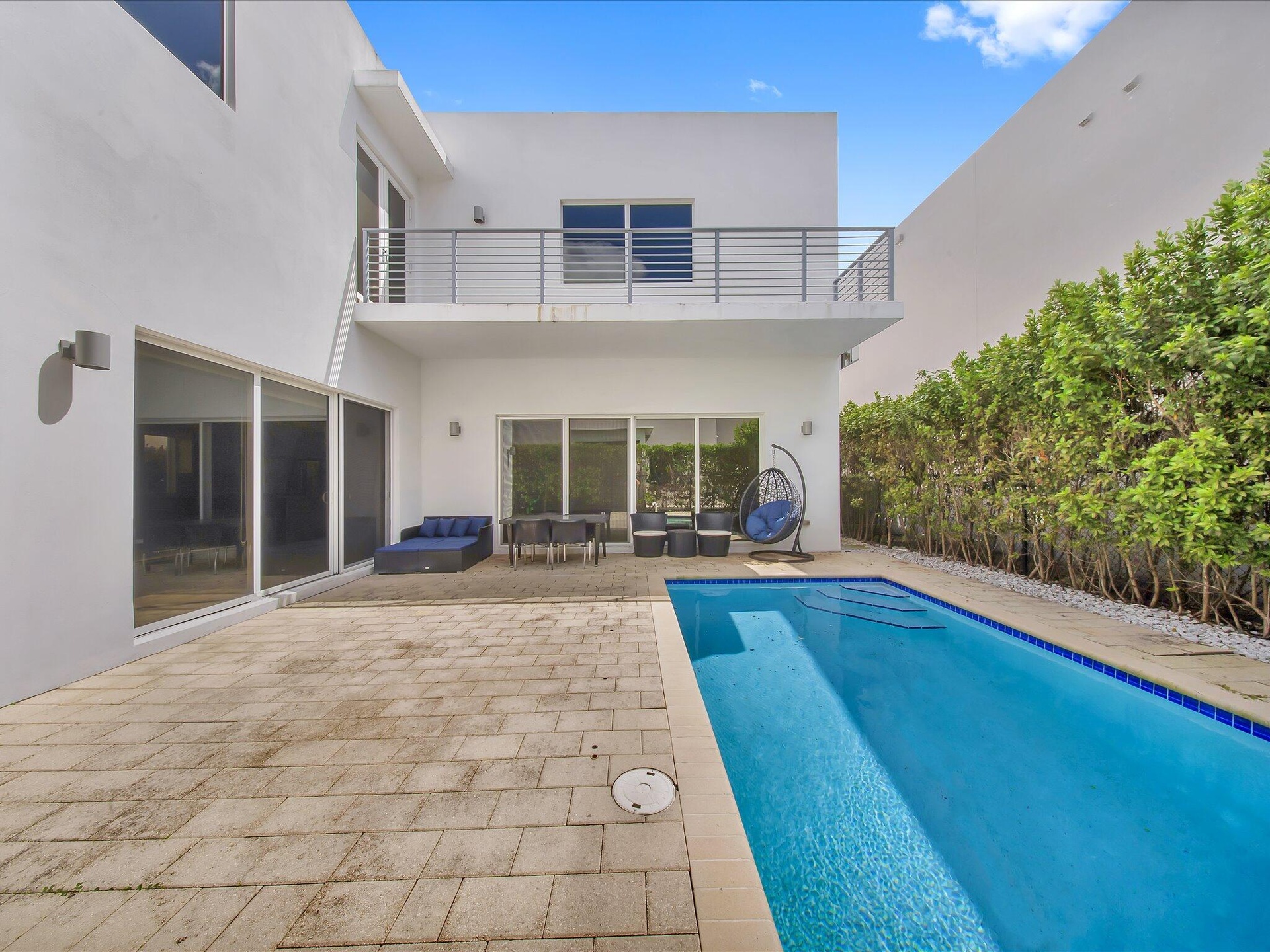 POOL AND BALCONY