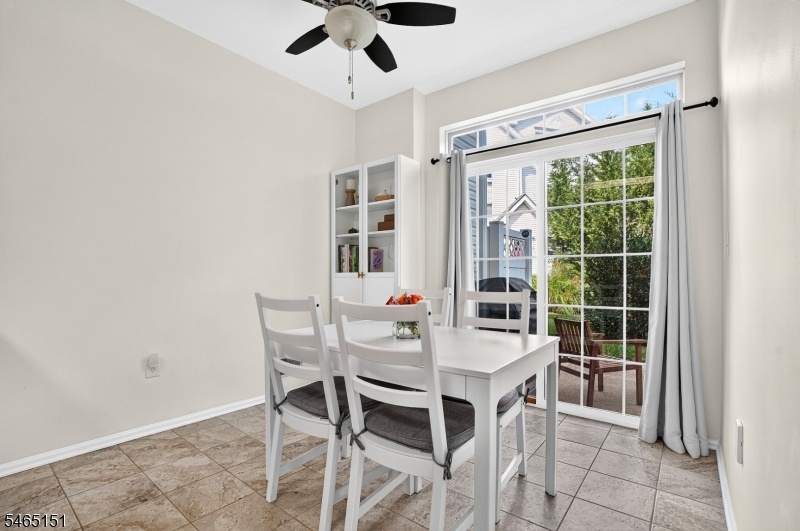 Kitchen with slider to Patio