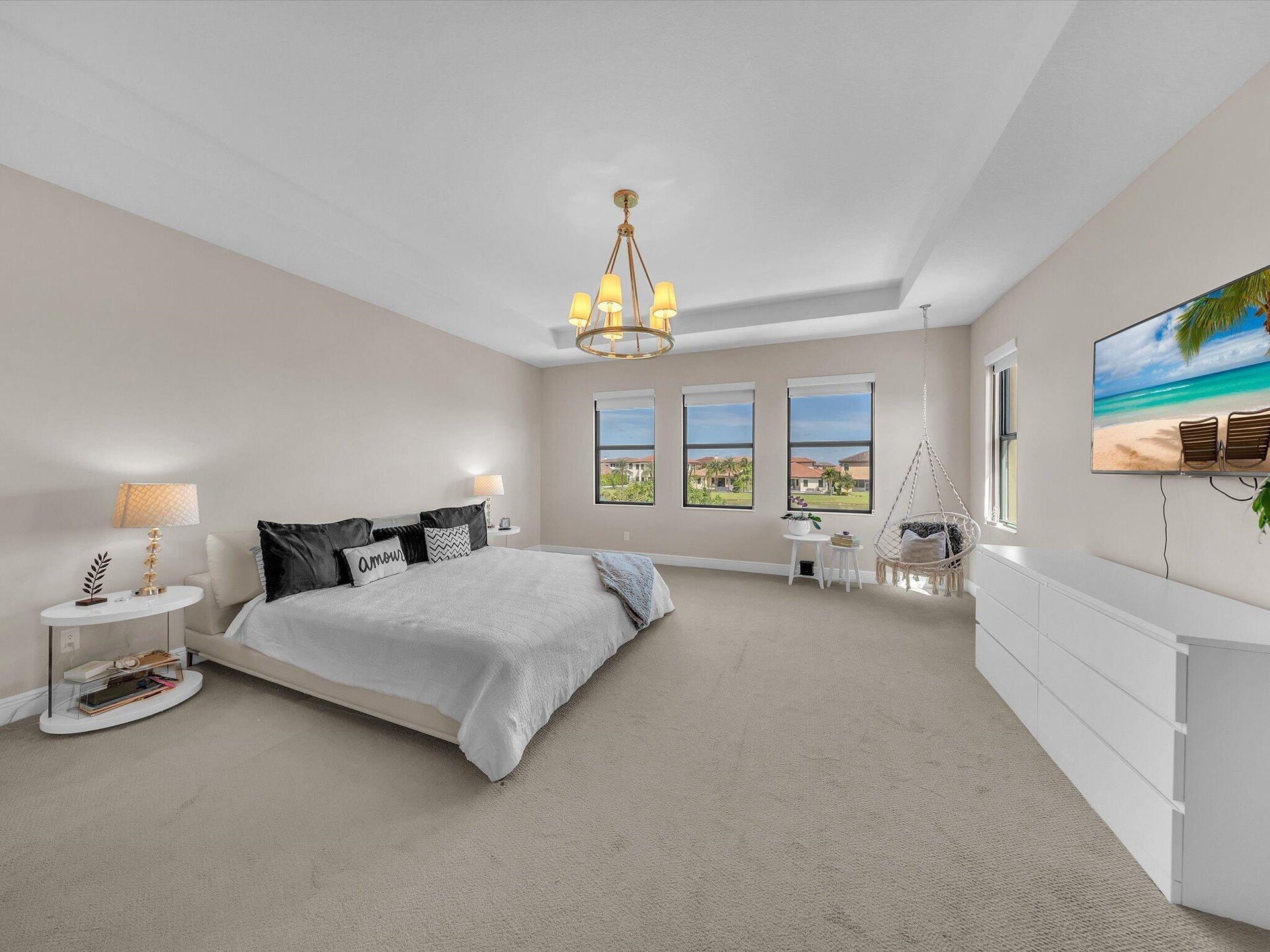 master bedroom with a view