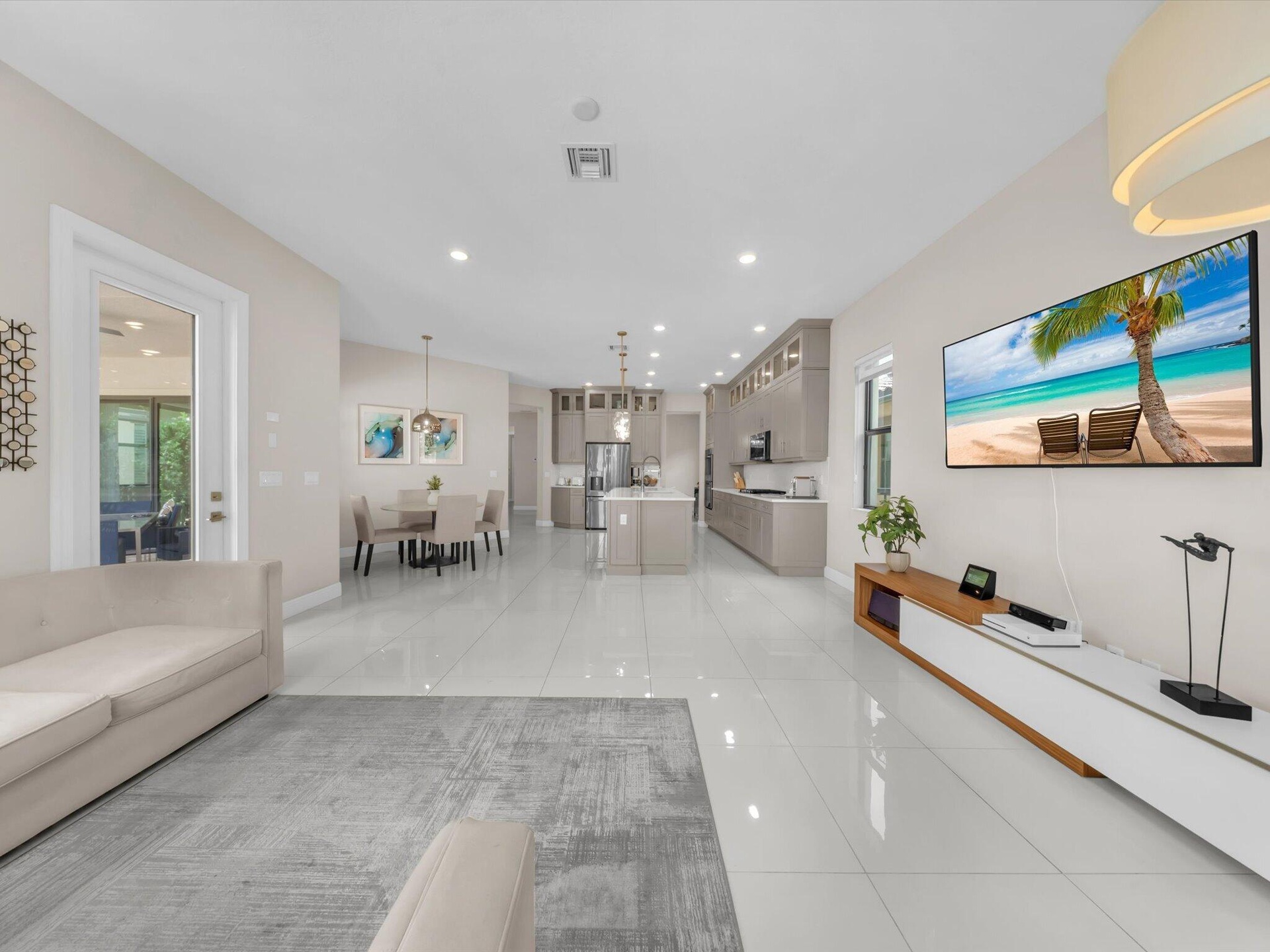 family room view