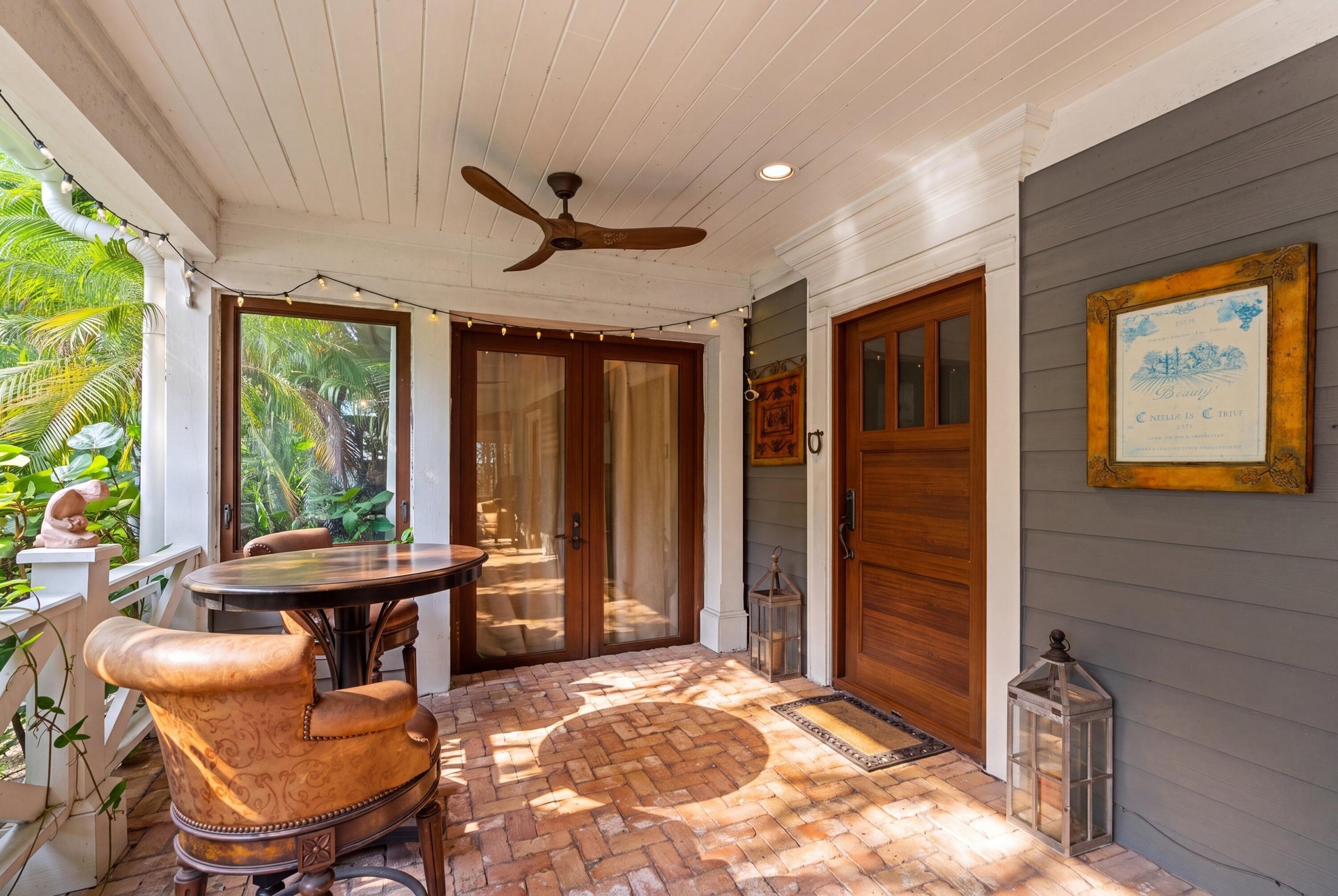 Front porch.