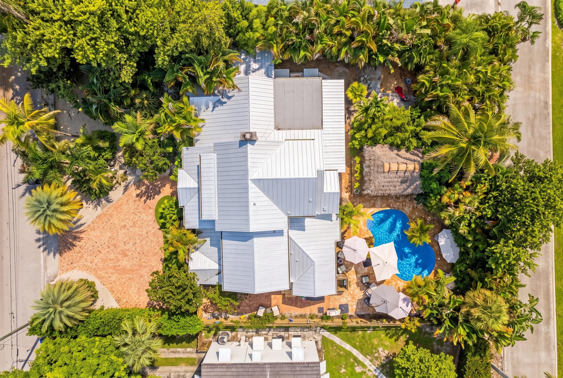 Aerial view.