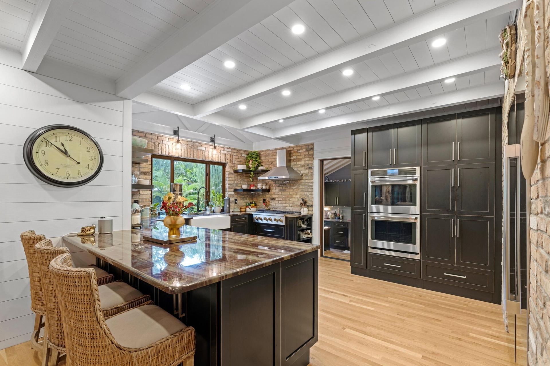 Re-designed kitchen.