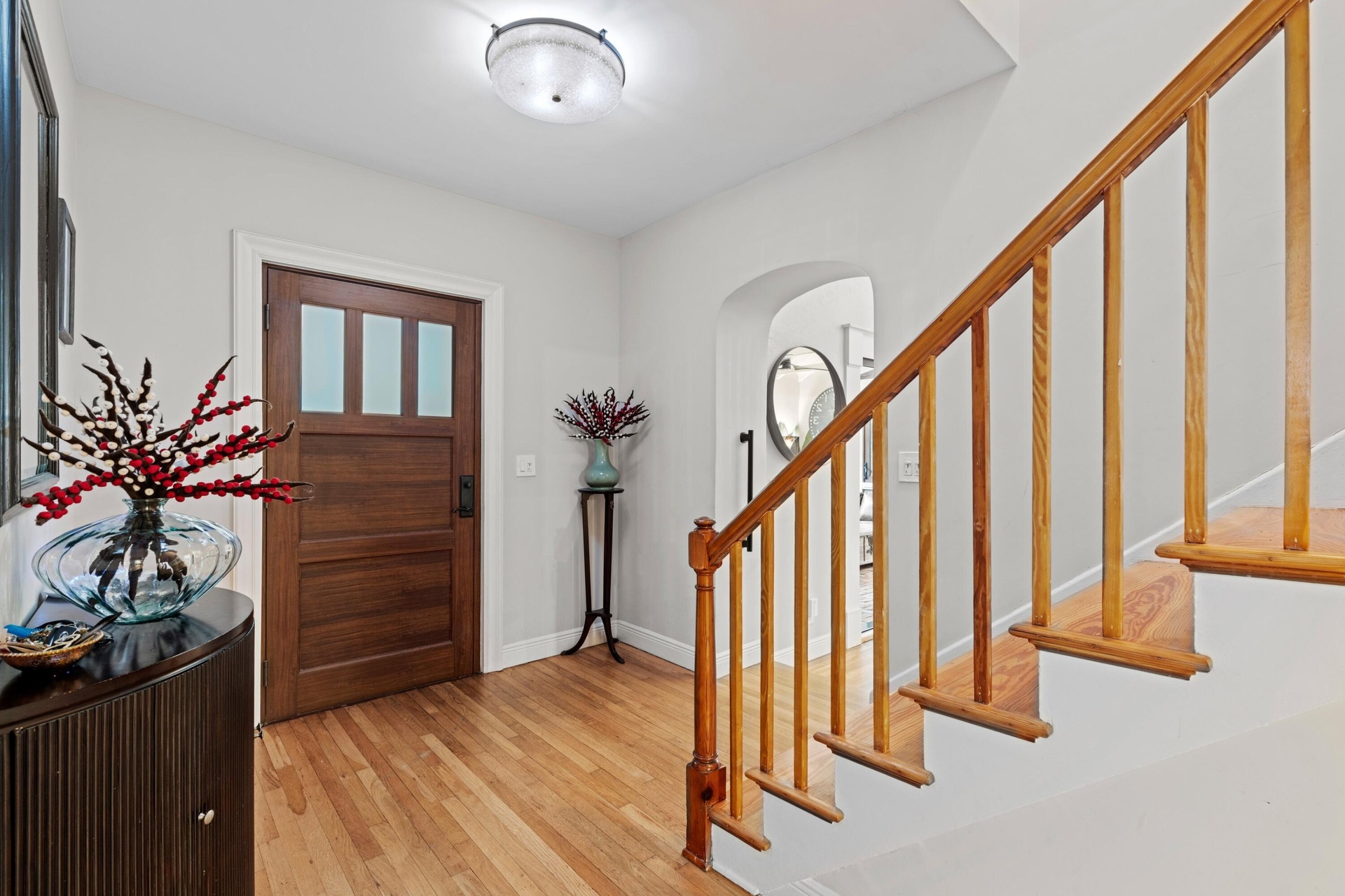 Foyer entrance.