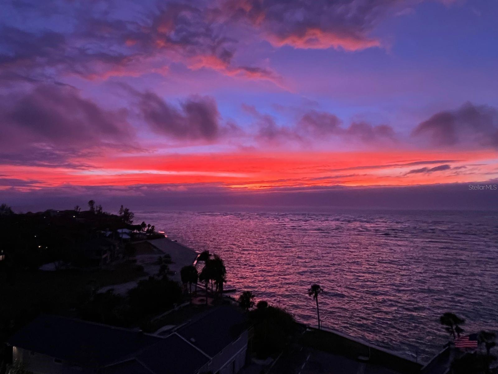 Photo taken from the balcony