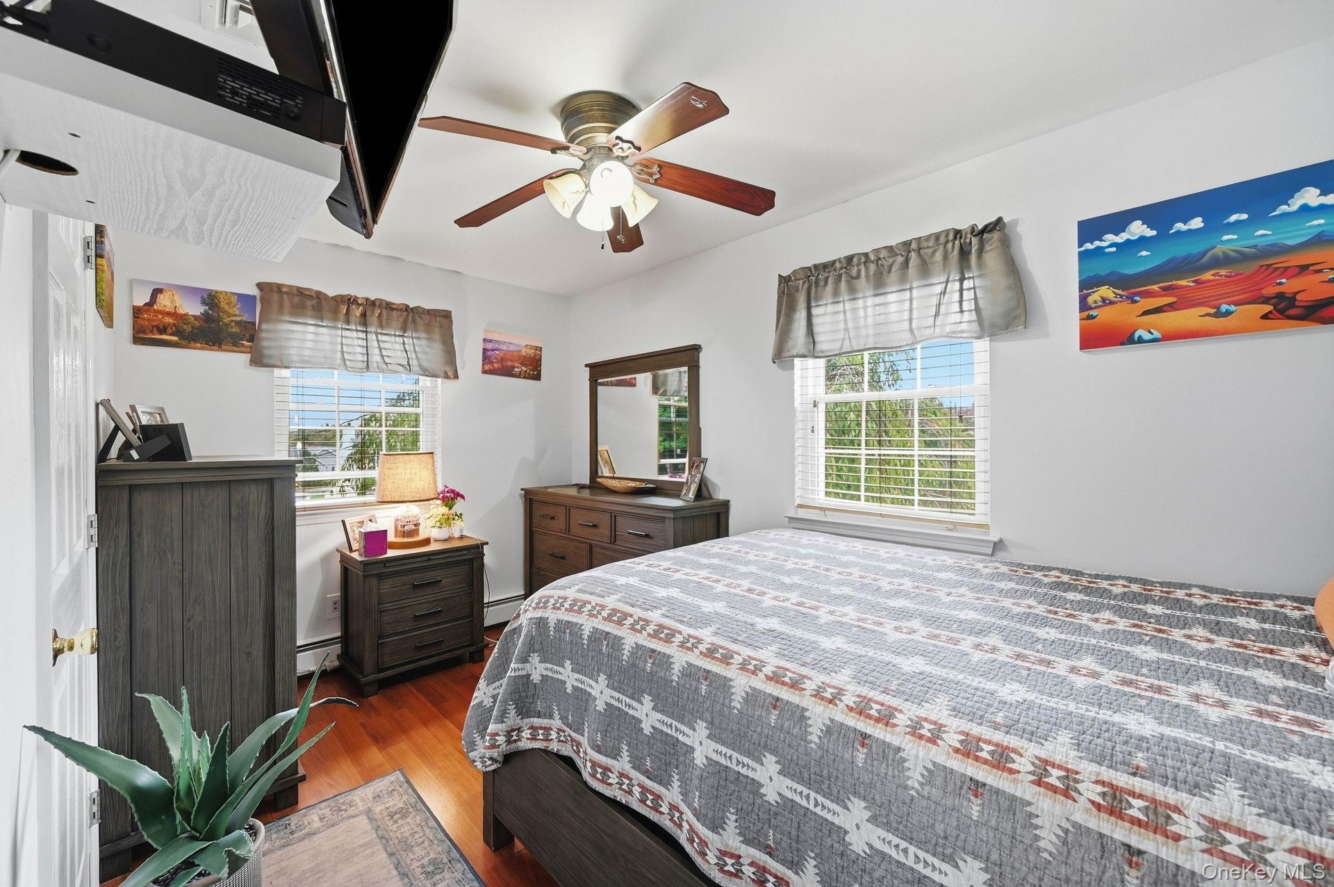 The third bedroom adds valuable flexibility for household members, guests or work-from-home needs.