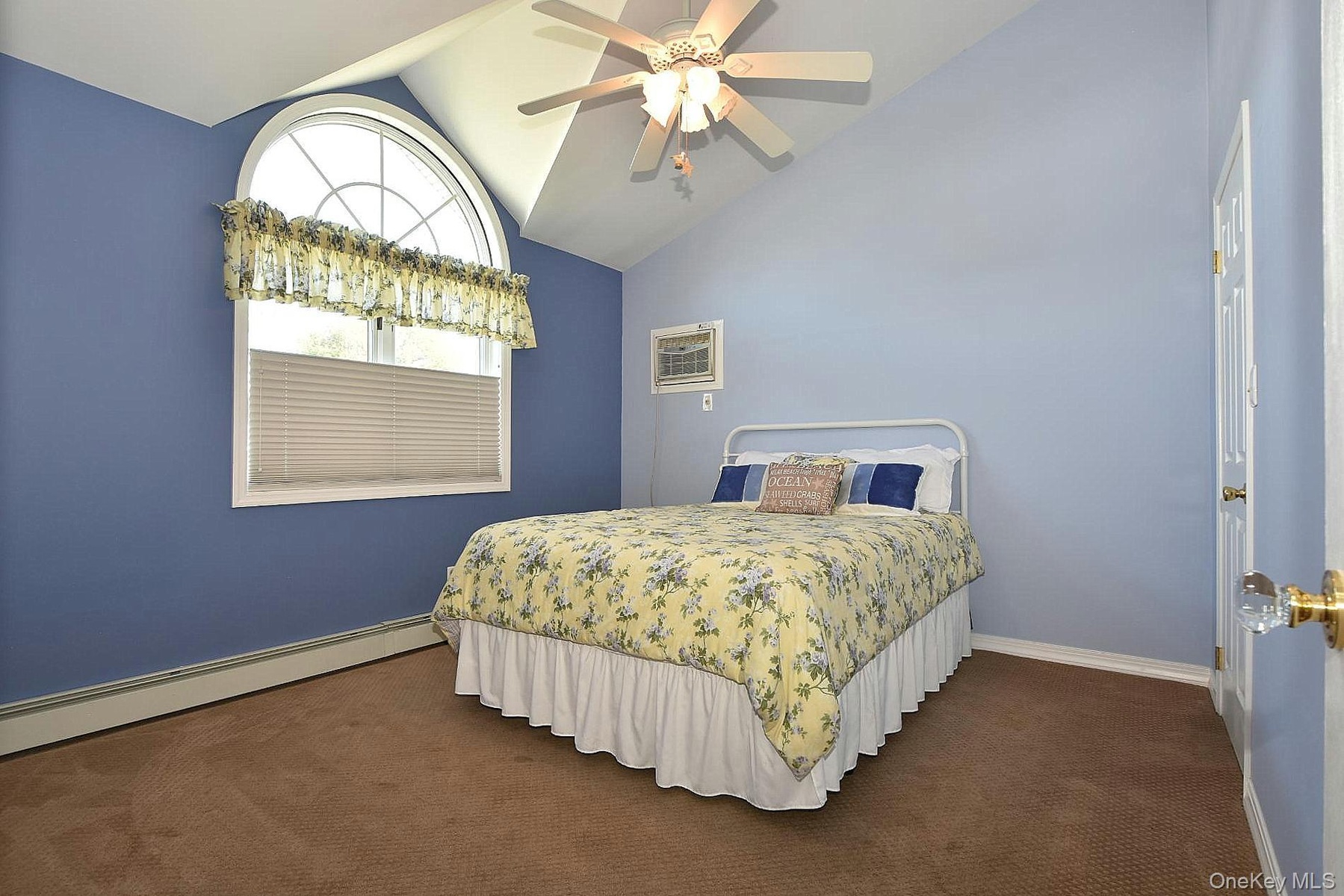Bedroom 2 with vaulted ceiling