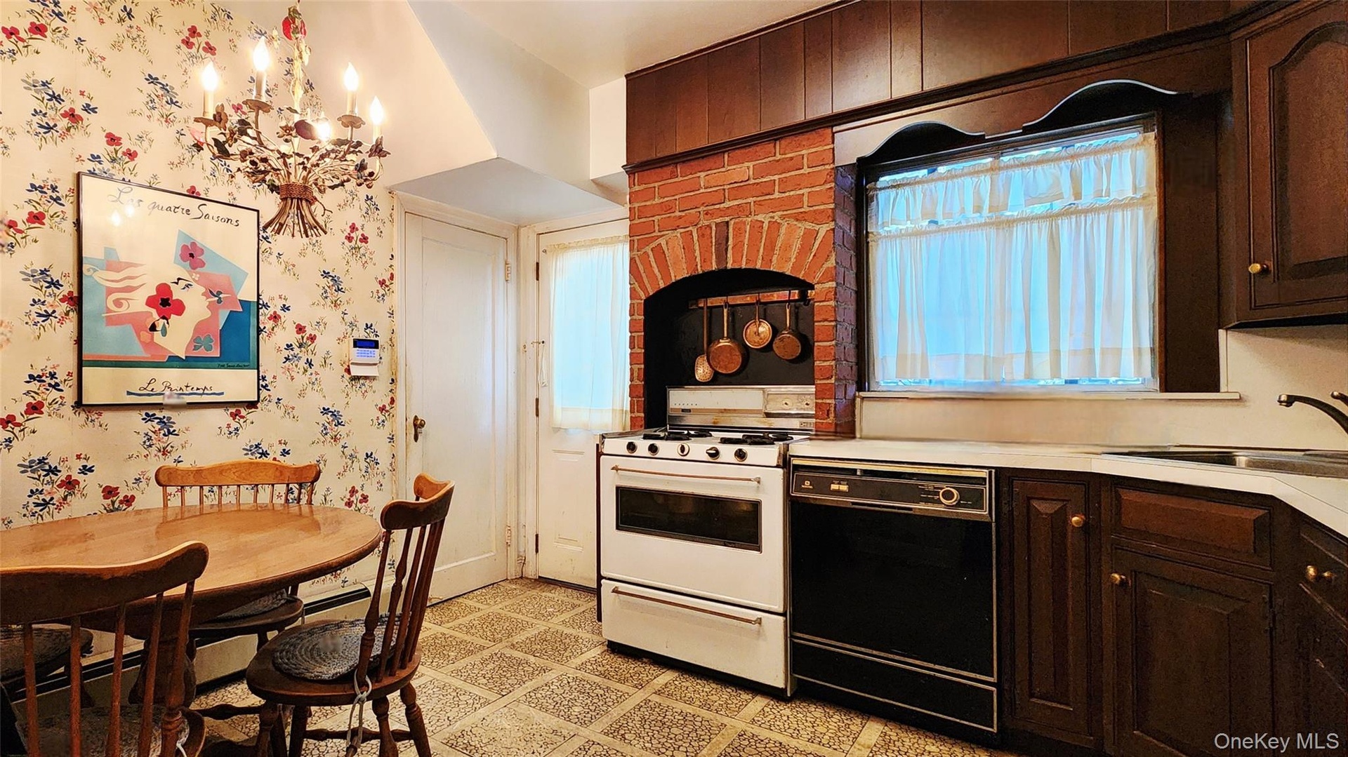 Eat-In Kitchen with Access to Backyard