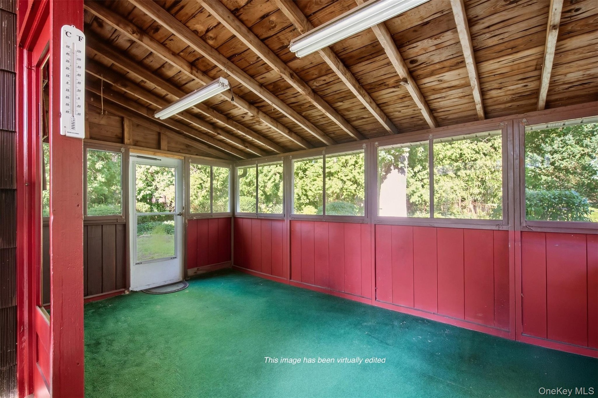 Screened porch