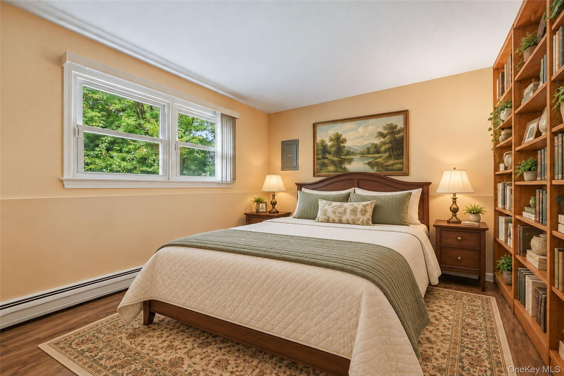 Virtually Staged Bedroom/Den/Office