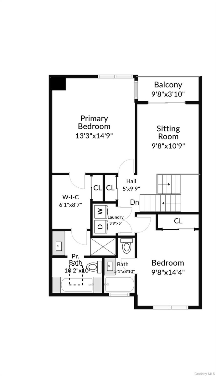 Second Level Floor Plan