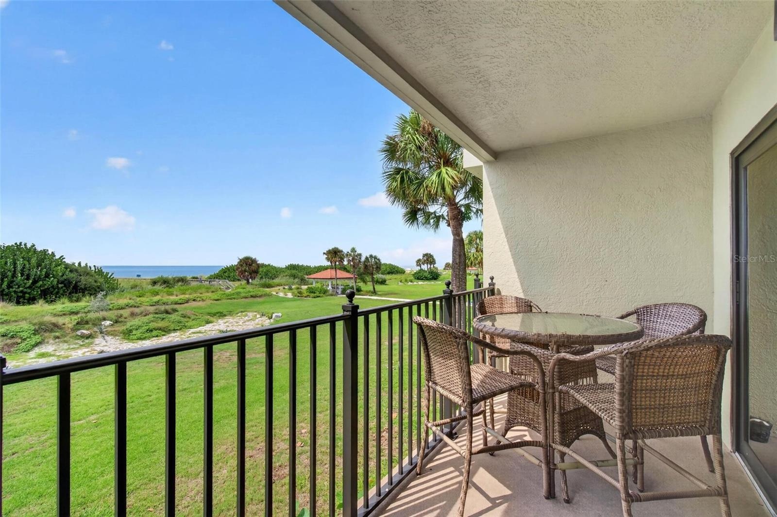 Enjoy sunsets from your balcony