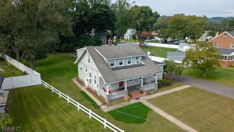 Aerial View of House