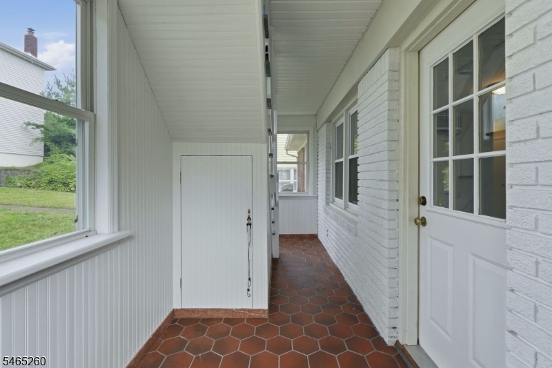 Rear porch (unit 1)