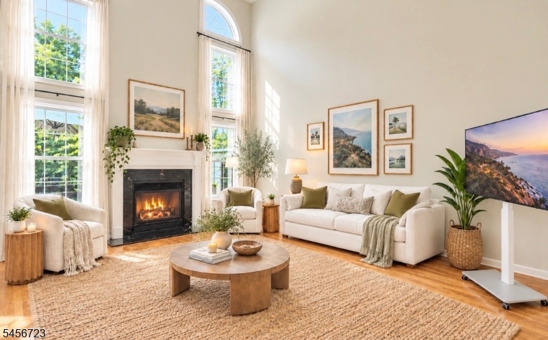 Great Room Virtually Staged