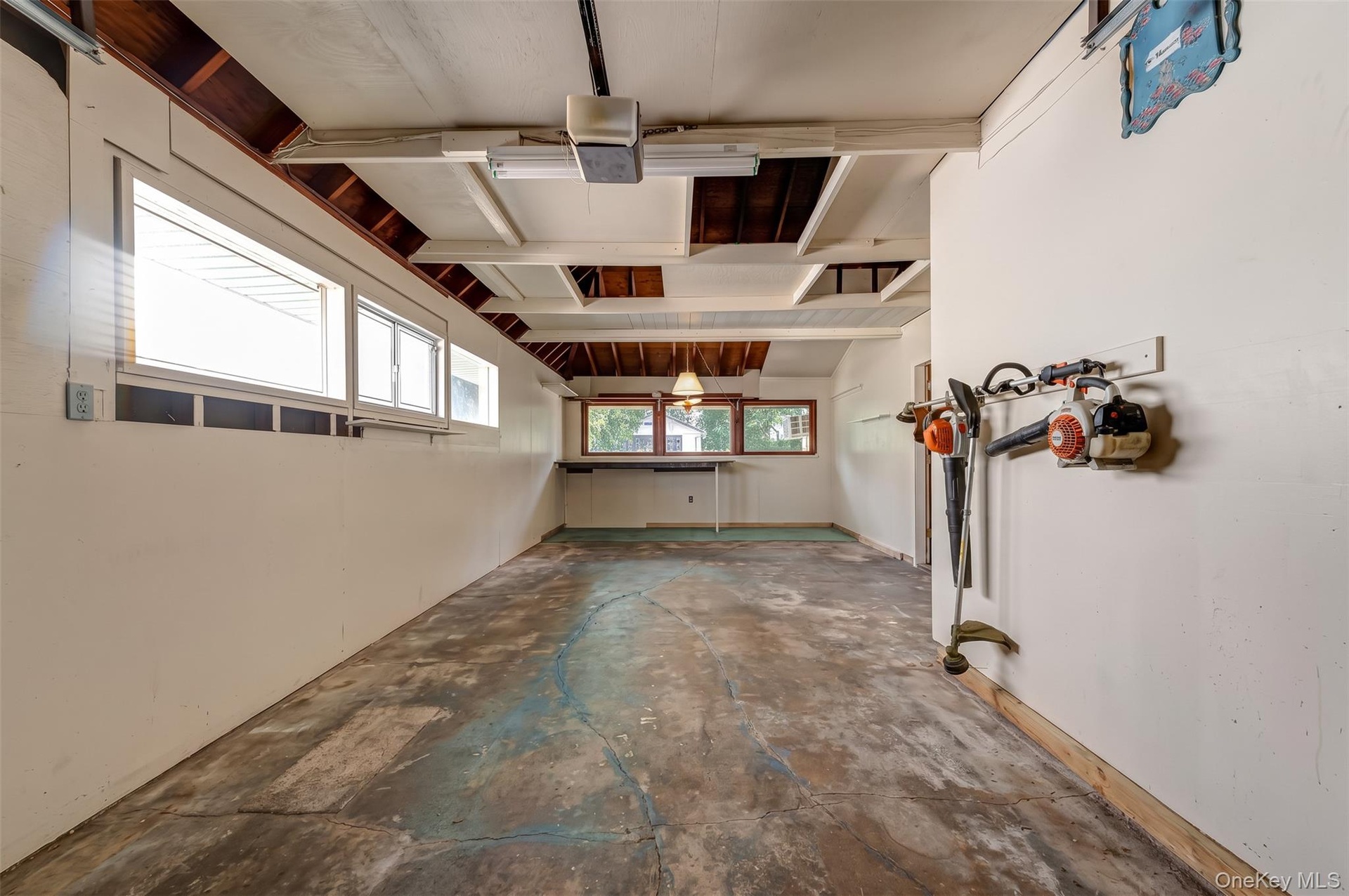 Two car (deep) garage