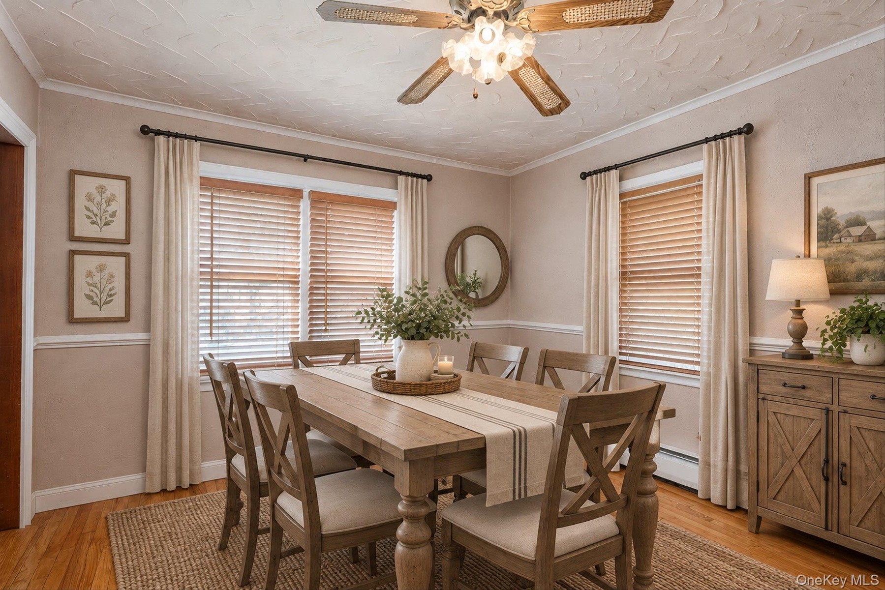 Staged Formal Dining Room