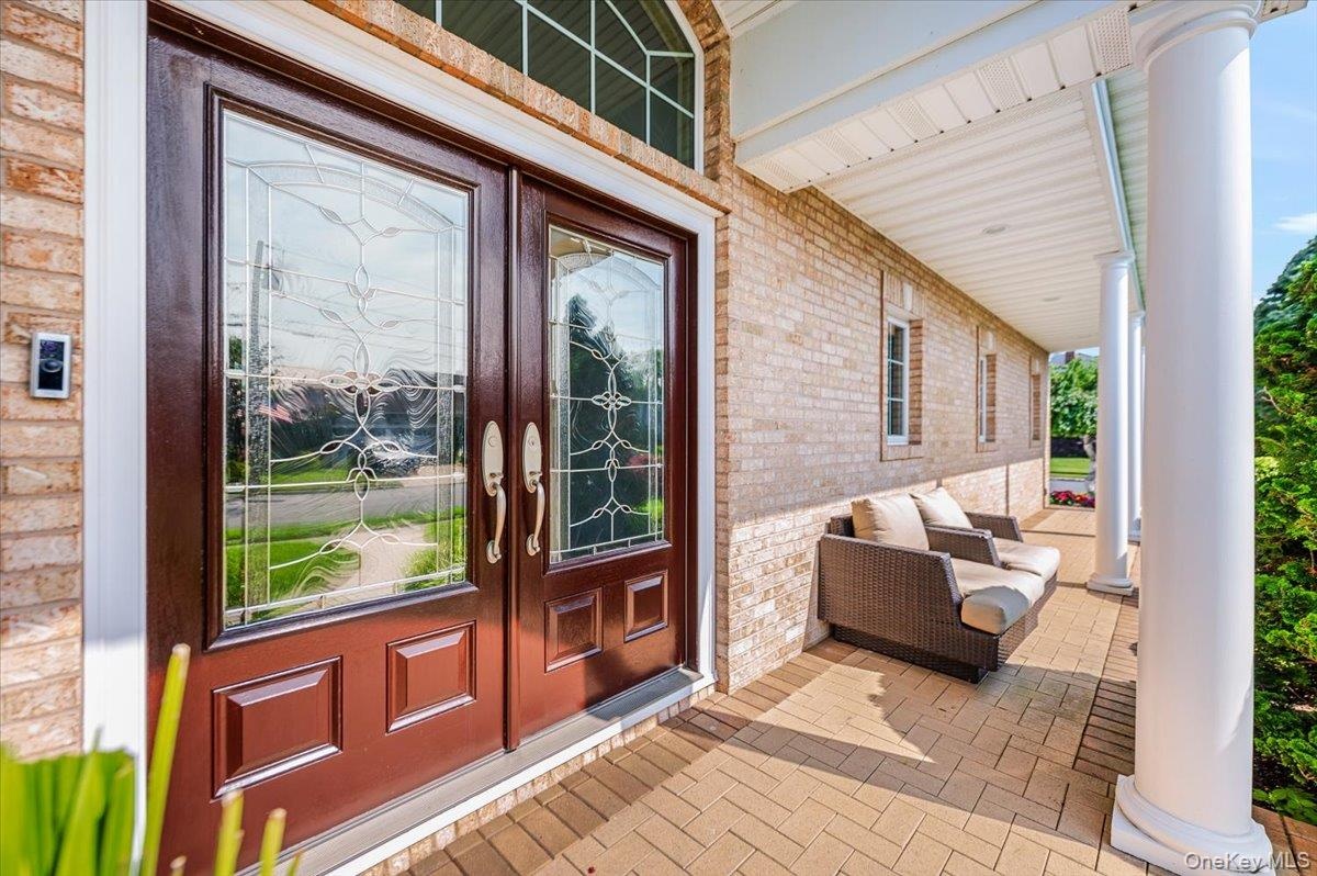 Sundrenched Front Porch