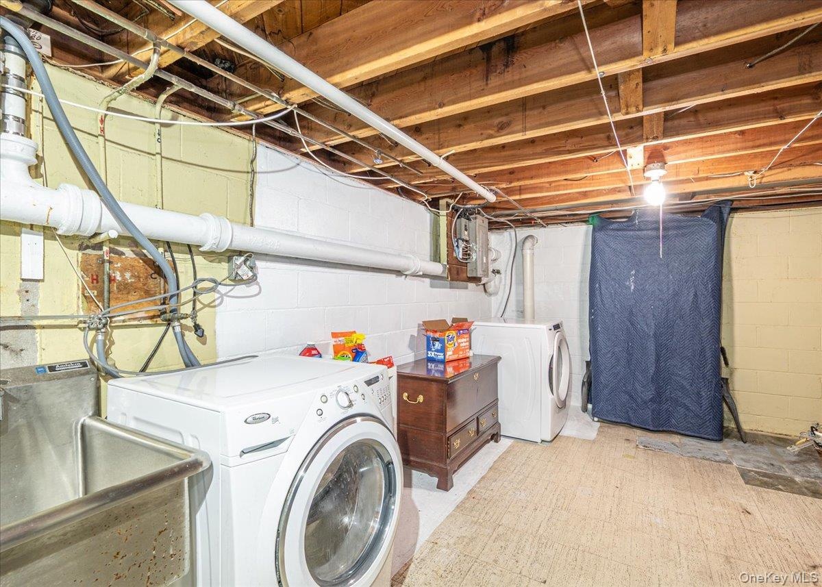 Laundry in Basement