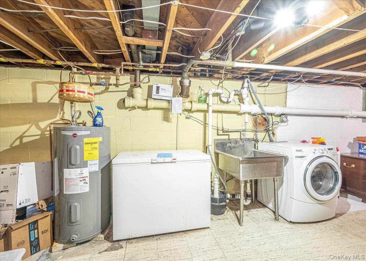 Laundry in Basement