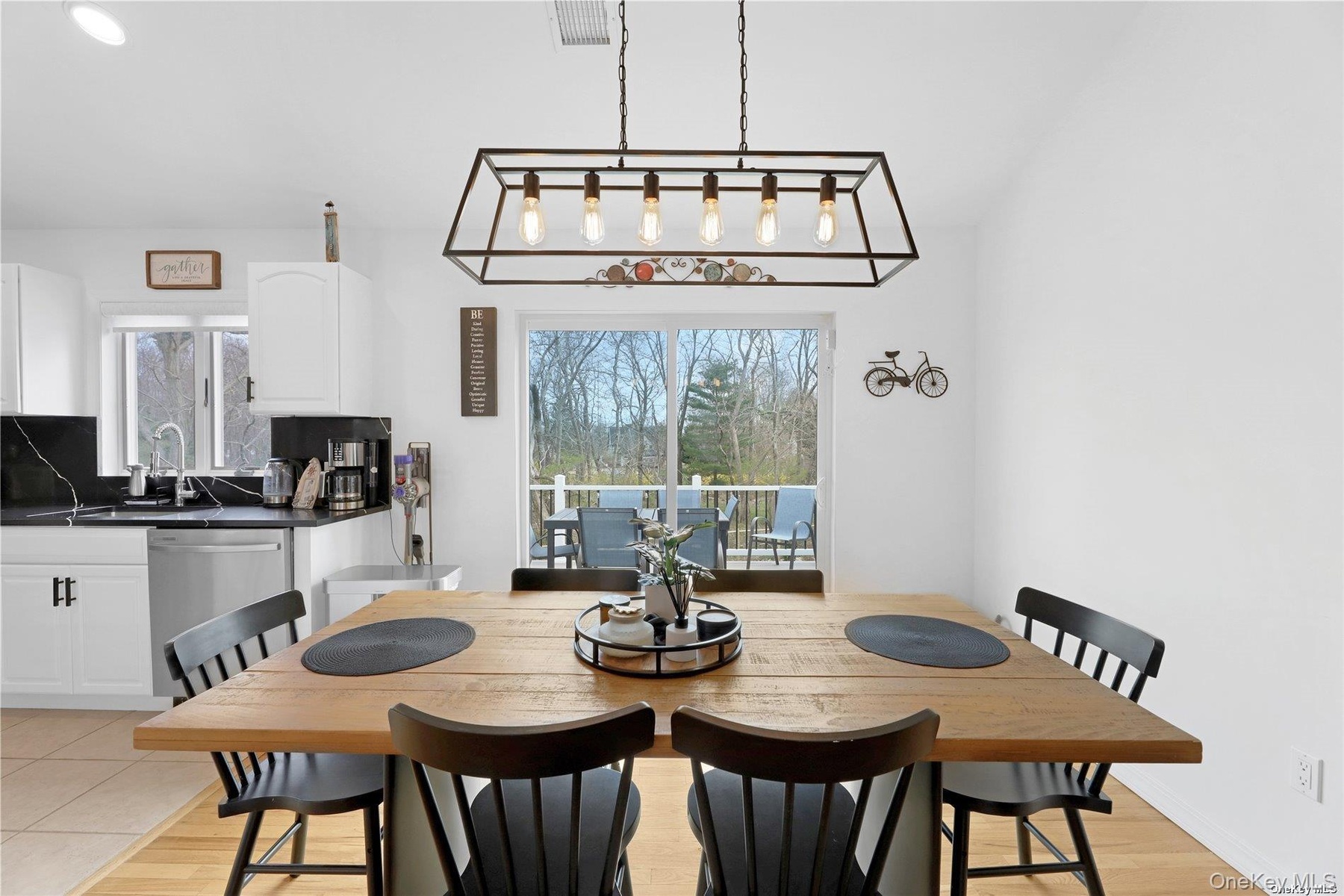 Dining Room Leading to Balcony